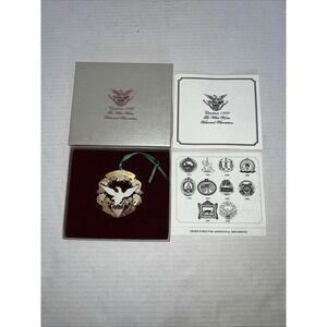 White House‎ Historical Association Christmas Ornament 1998